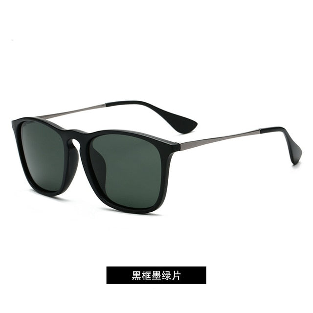 Classic Black Mirror Sunglasses Waya Edge